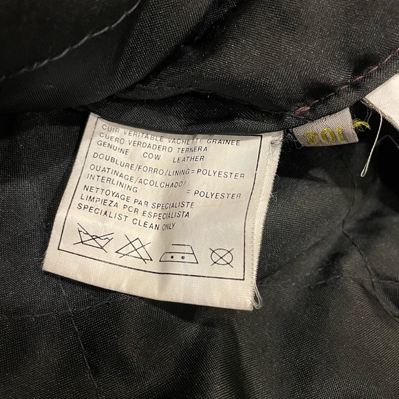 Vintage 90s Leather Biker Jacket - Picture 7 of 8